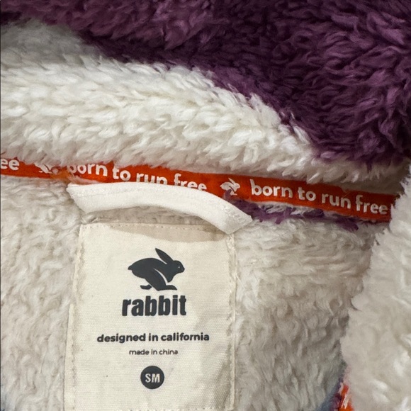 Rabbit zip fleece pullover Womens Size Small - Picture 5 of 8